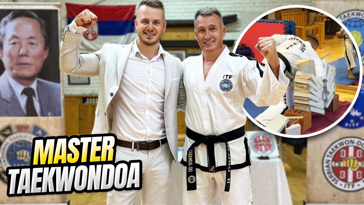 ORGANIZOVALI SMO NAJVECE TAKMICENJE U TEKWONDOU NA BALKANU!  * Tata lomi cigle *