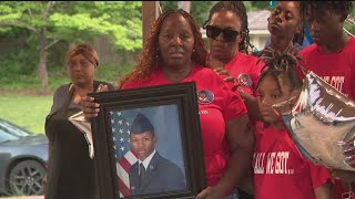 Metro Atlanta family holds vigil to grieve US Airman killed by Florida deputy