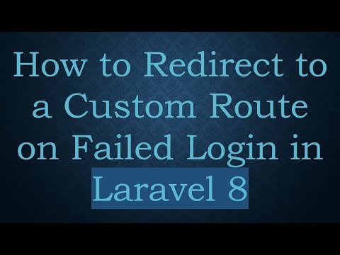 How to Redirect