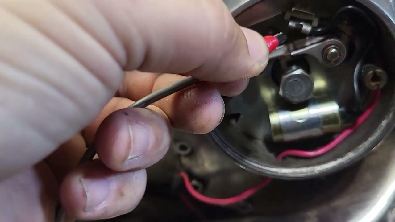 Shovelhead points ignitions timing, testing a coil, testing capacitor