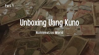 Unboxing Uang Kuno Jaman Penjajahan Jepang!Uang Kuno Seri Langkah?! simak vidionya baik baik?!