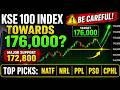 KSE100 INDEX 172800 MAJOR SUPPORT | OGDC PPL SAZEW GAL UBL BOP MARI NML NPL UNITY PRL ATRL NRL TELE
