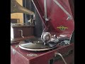 霧島 昇・松原 操 ♪三百六十五夜♪ 1948年 78rpm record. Columbia Model No G ー 241 phonograph