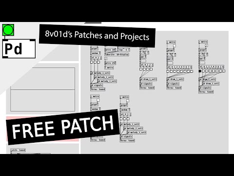 (13) Pure Data - 8v01d - a bunch of osc