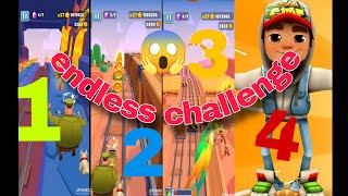 Endless 🚇 challenge Subway surfers gameplay 😱 screenshot 5