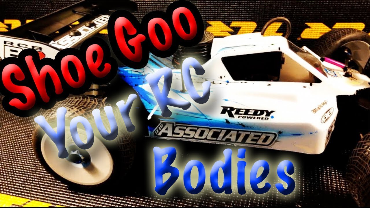 How to Shoe goo your RC Bodies YouTube