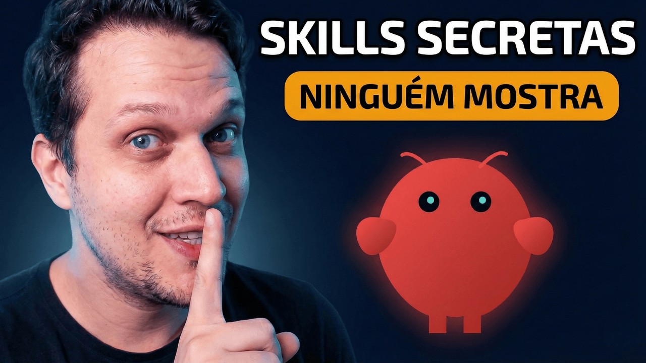 Clawdbot: Como Criar SKILLS e Ficar 10x Mais Poderoso (injusto!)