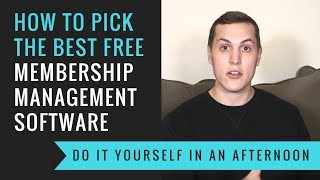 How to Pick the Best Free Membership Management Software screenshot 1