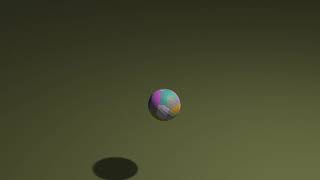 Blenderで作ったボールの回転 screenshot 1