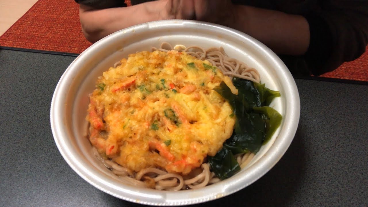 【モッパン】かき揚げ蕎麦編