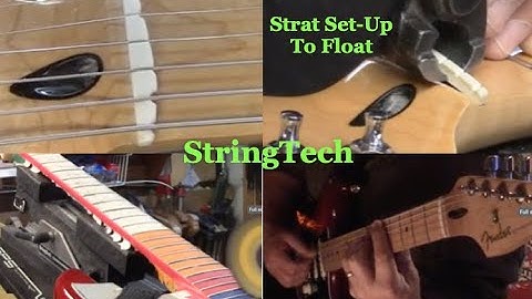 Strat setup to float / Comp Nut @StringTechWorkstations