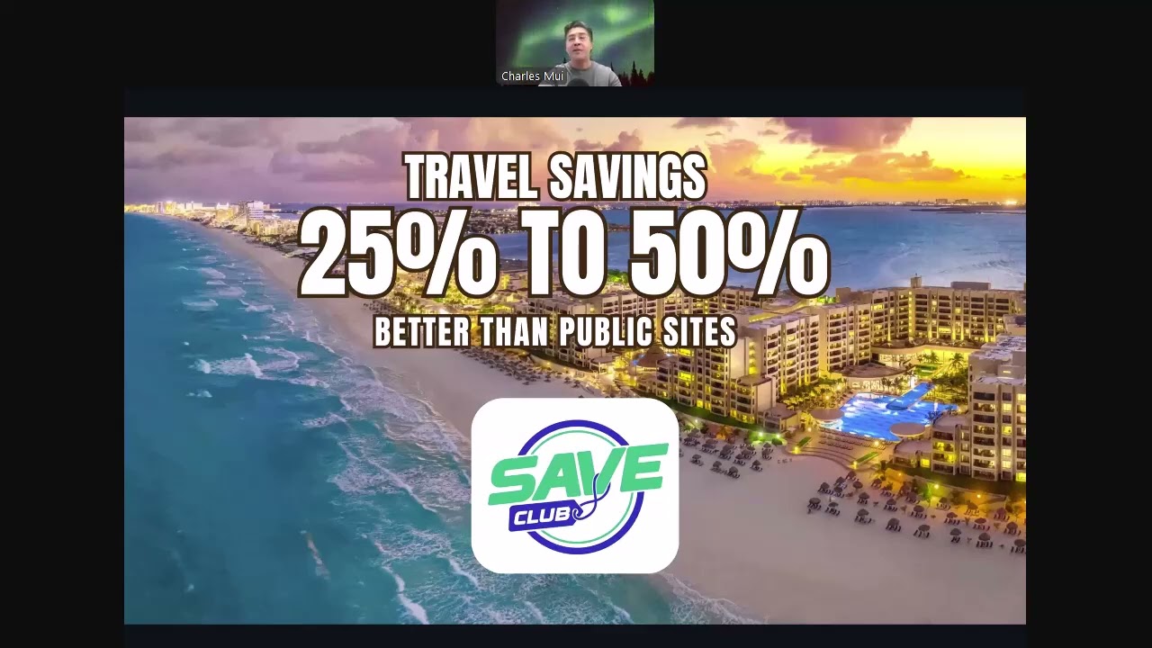 Save Club Live Webinar April 30th 2025