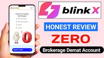 Zero Brokerage Demat Account  2025 | BlinkX Trading App Review | Investing for Beginners