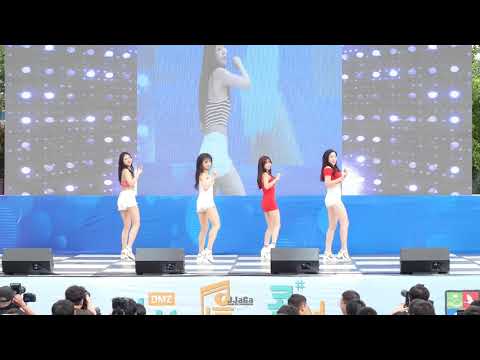 4K 190803 클라썸 전체 직캠 Clawsome All Focus  'Shake it 씨스타SISTAR' Fancam By JJaGa !DMZ 평화이음 콘서트 #