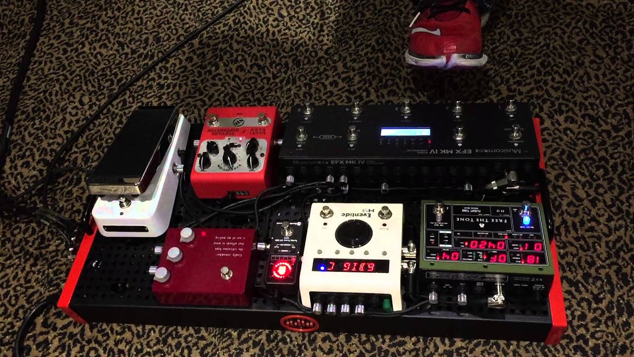 The Guitar Sanctuary MusicomLAB EFXMKIV Pedalboard Controller Overview