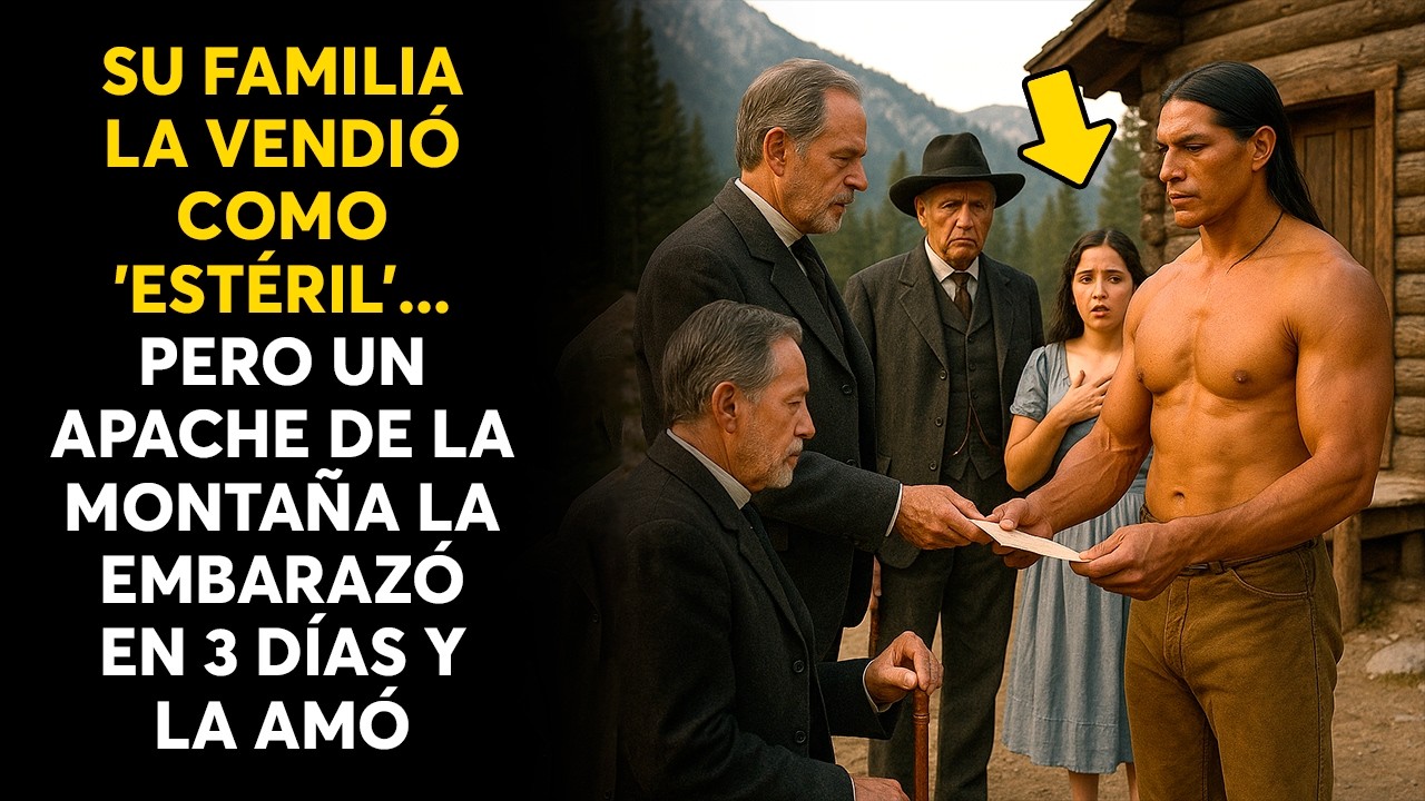 SU FAMILIA LA VENDIÓ COMO 'ESTÉRIL'... PERO UN APACHE DE LA MONTAÑA LA EMBARAZÓ EN 3 DÍAS Y LA AMÓ
