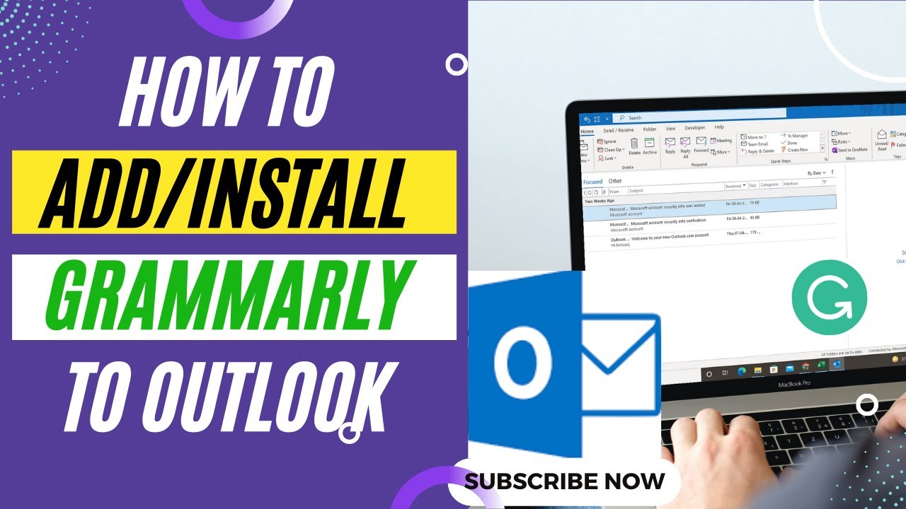 How To Add Install Grammarly To Outlook How To Use Grammarly In