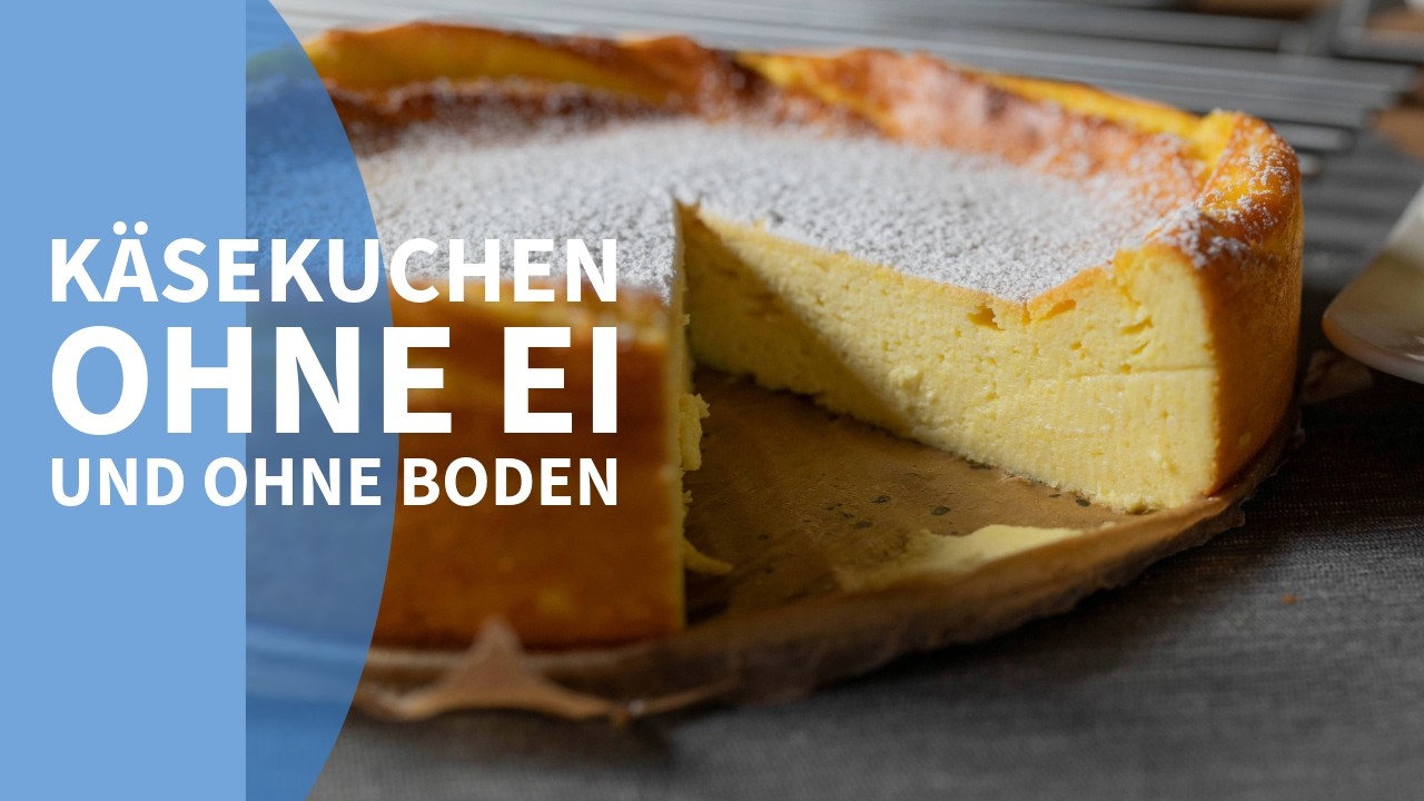 Käsekuchen ohne Ei und ohne Boden für Abonnent @Serviervorschlag- - YouTube