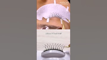 Floral Anime Lash Extensions Style | #lashextensions #lashtutorial #lashtips