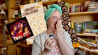 september reset 🍂 cohosting a readathon, tbr hopefuls, and a library challenge @fallintosteph