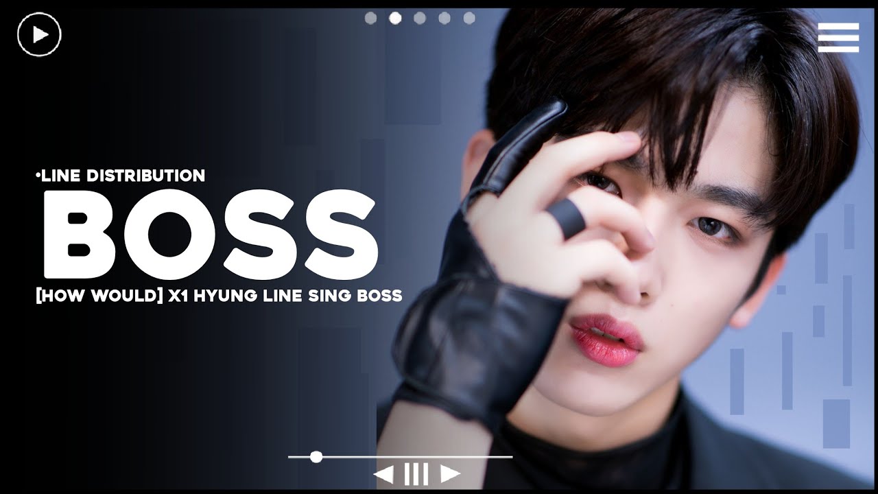 How Would X1 Hyung Line Sing Boss By Nct U Line Distribution