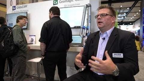 IMTS Day 3: 3D Scan to CAD with FARO and 3D Systems