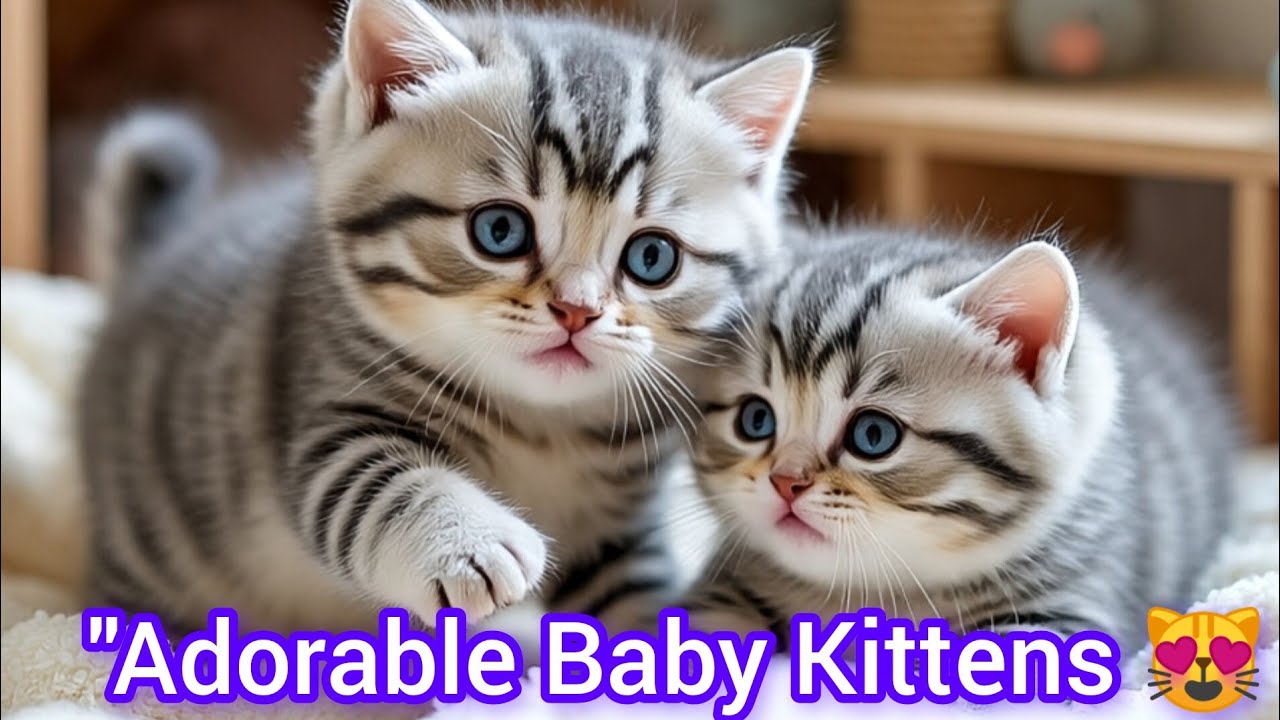 "Adorable Baby Kittens 😻 | Cutest Kitten Moments Ever!"
