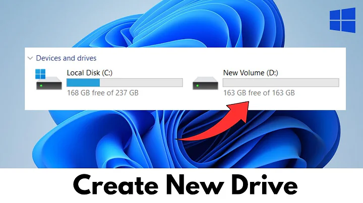 How To Create New Drive on Windows 11/10 (Laptop & PC) | Create New Partition 2025