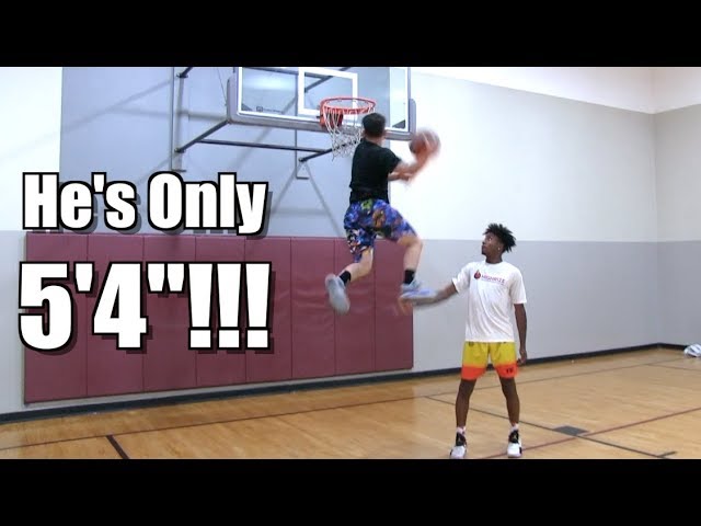 5'4 Dunker Andrew McFly Can WINDMILL!! + Tyler Currie/ Elijah Bonds class=