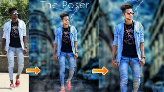 The Poser || Picsart Dark Thunder Background Editing || Picsart Editing Tutorial || screenshot 5