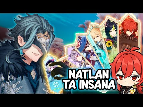 NATLAN vai ser a 𝗠𝗘𝗟𝗛𝗢𝗥 NAÇÃO de 𝗧𝗢𝗗𝗢𝗦 𝗢𝗦 𝗧𝗘𝗠𝗣𝗢𝗦 do GENSHIN 😍