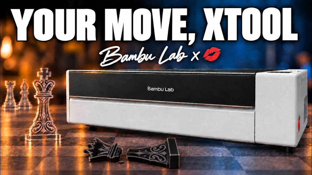 Bambu Lab R1 Review - Bringing a 55W CO2 Laser to a Software Fight