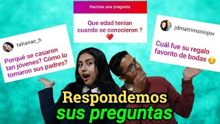 RESPONDIENDO A SUS PREGUNTAS | ¿Por qué nos CASAMOS tan JÓVENES? | Cristian &amp; Andry