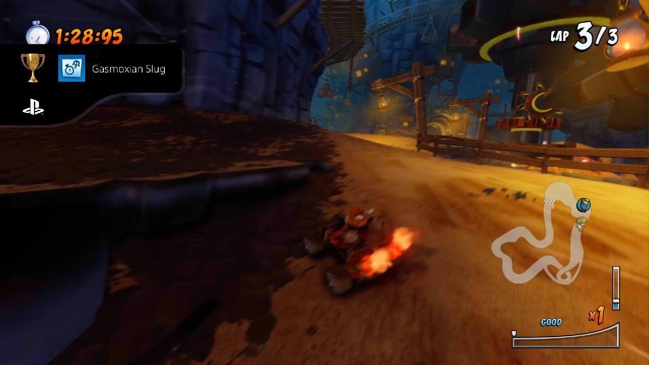 I beat all of Nitros Oxide's ghosts