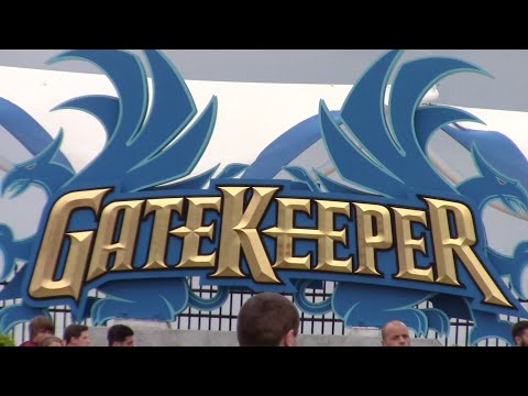 Gatekeeper Review Cedar Point B&M Wing Coaster HD 60fps