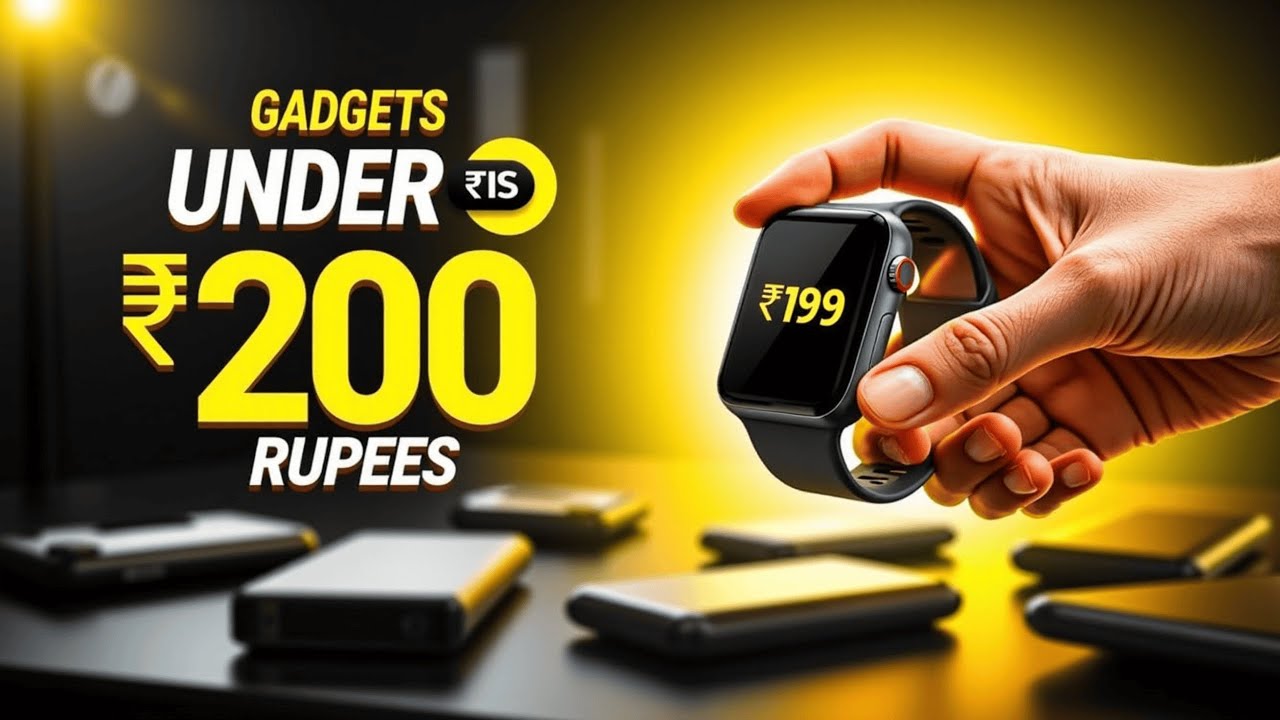 🔥 5 Majedar Gadgets ₹199 ke Neeche Jo Aapko Zaroor Try Karne Chahiye! 🤑 Budget Mein Cool Tech! 🚀