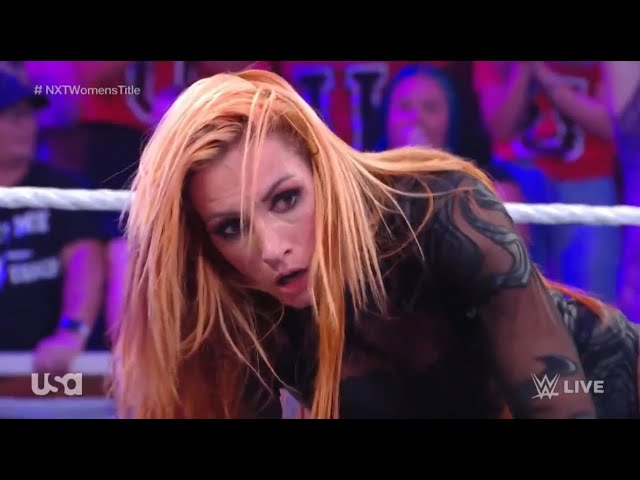 Becky Lynch Teases Pursuit of WWE NXT Women's Championship, a Coveted  Unclaimed Title