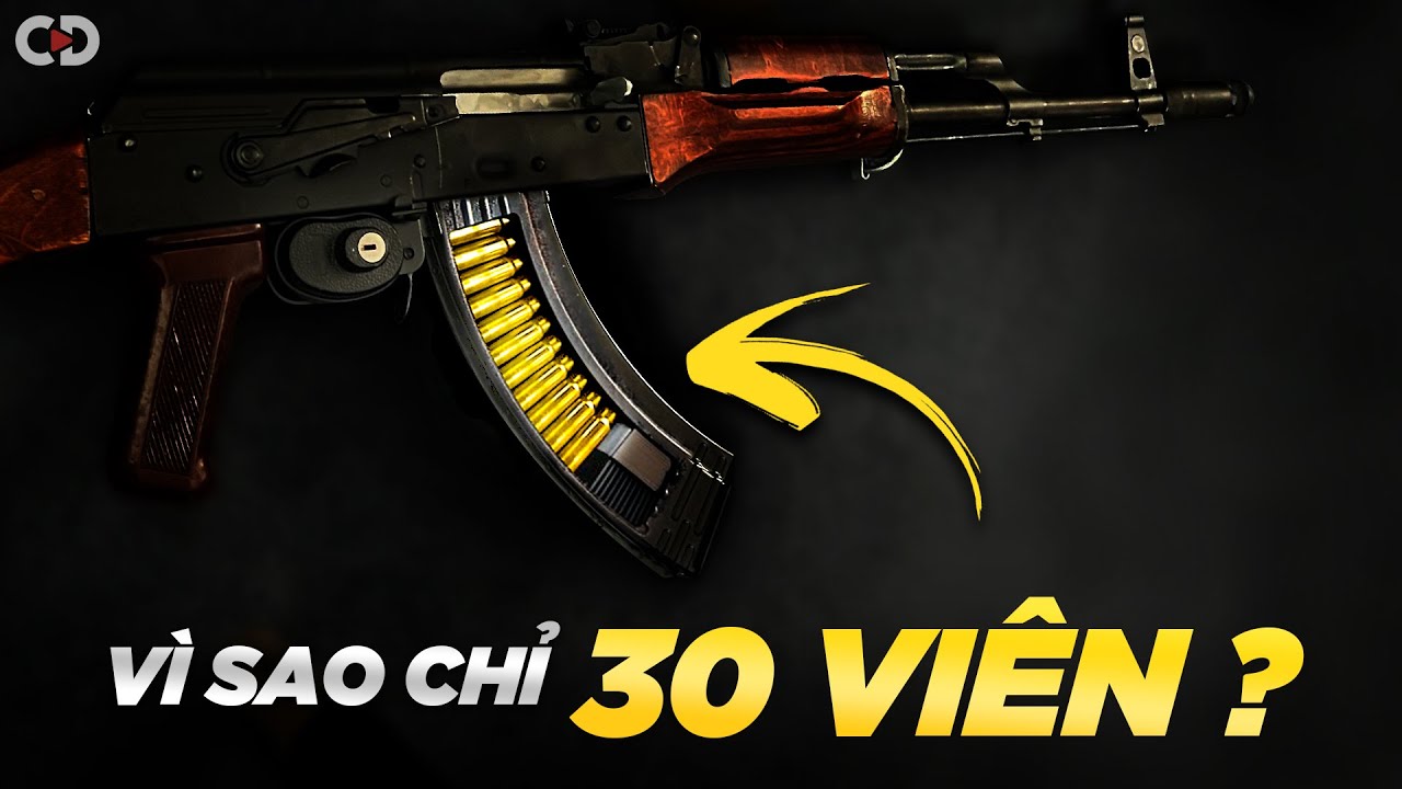 Vì Sao Băng Đạn Súng Trường Tiến Công Luôn Là 30 Viên?