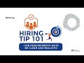 Hiring Tip 101: Job Requirements