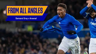 DEMARAI GRAY: FROM ALL ANGLES | INJURY-TIME SCREAMER AGAINST ARSENAL