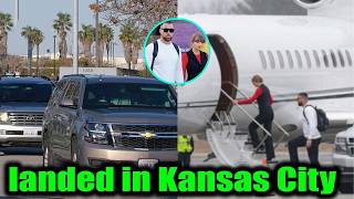 Viral Couple Moment: Travis Kelce & Taylor Swift Board Plane to Leave NYC After Wedding!