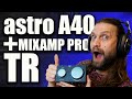 Astro a40  mixamp pro tr mic test and review
