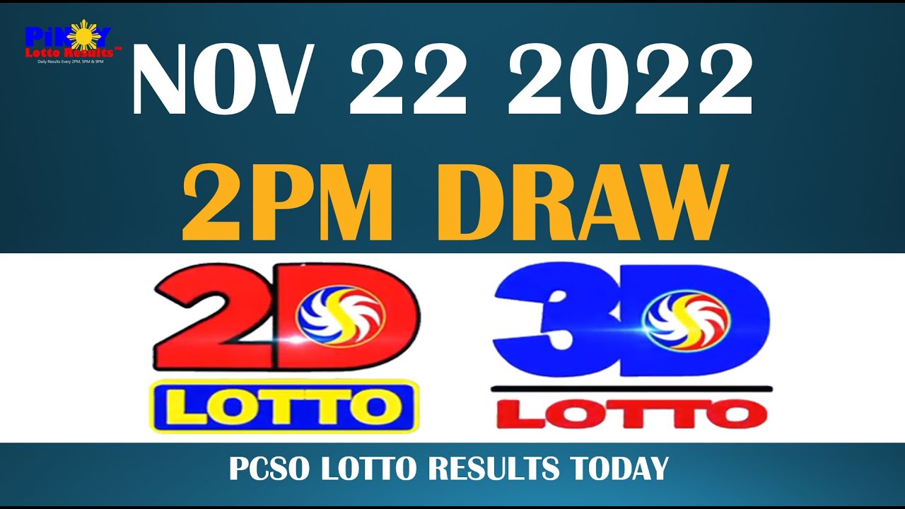 PCSO Lotto Results Today: 2PM Draw | Tuesday, November 22, 2022 [2D & 3D Lotto]