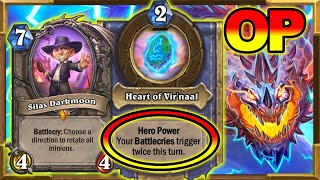 Famous Silas Darkmoon Double Battlecry Control Shaman Is BROKEN! Thanks Blizzard! HAHAHA! | Hearthstone Wealth