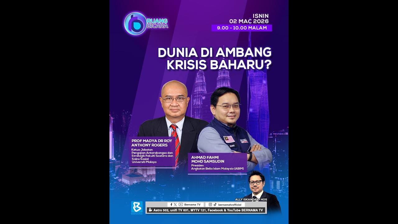 RUANG BICARA: DUNIA DI AMBANG KRISIS BAHARU