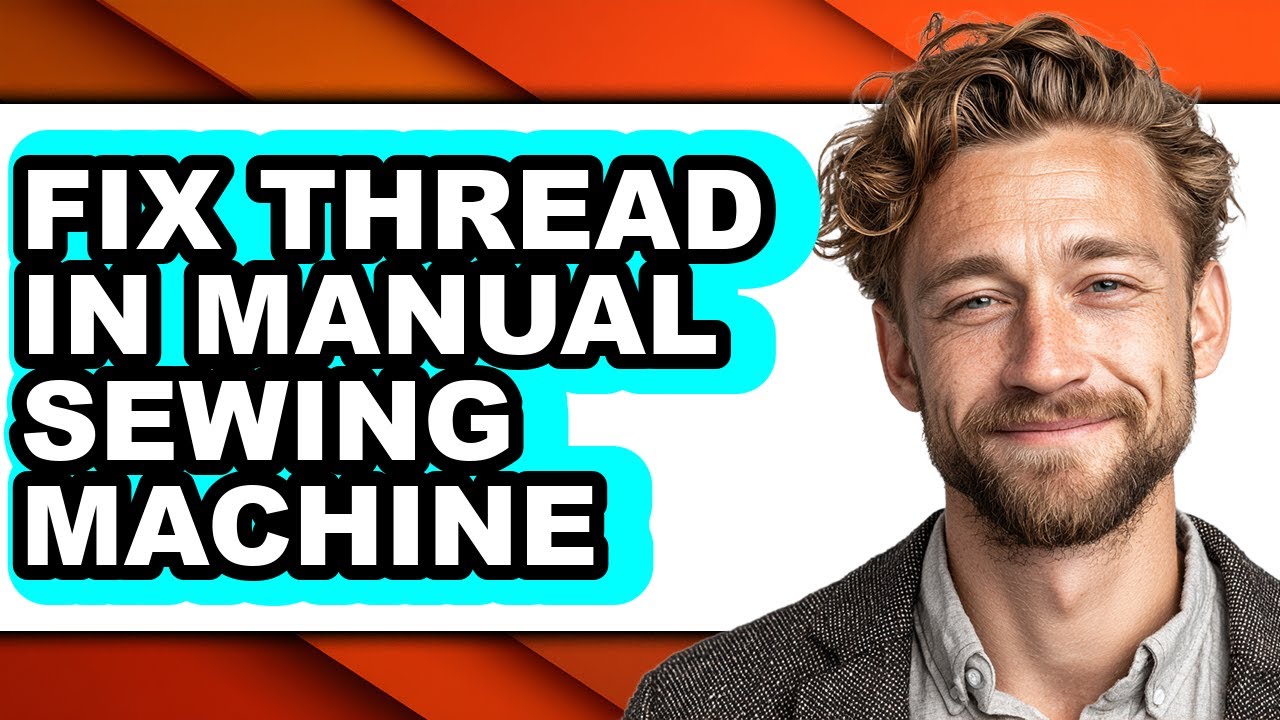 How to Fix Thread in Manual Sewing Machine (easy Method) - YouTube