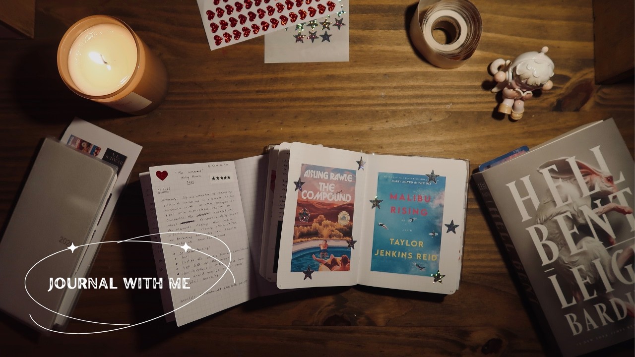 Journal with me ✸ a week at my desk