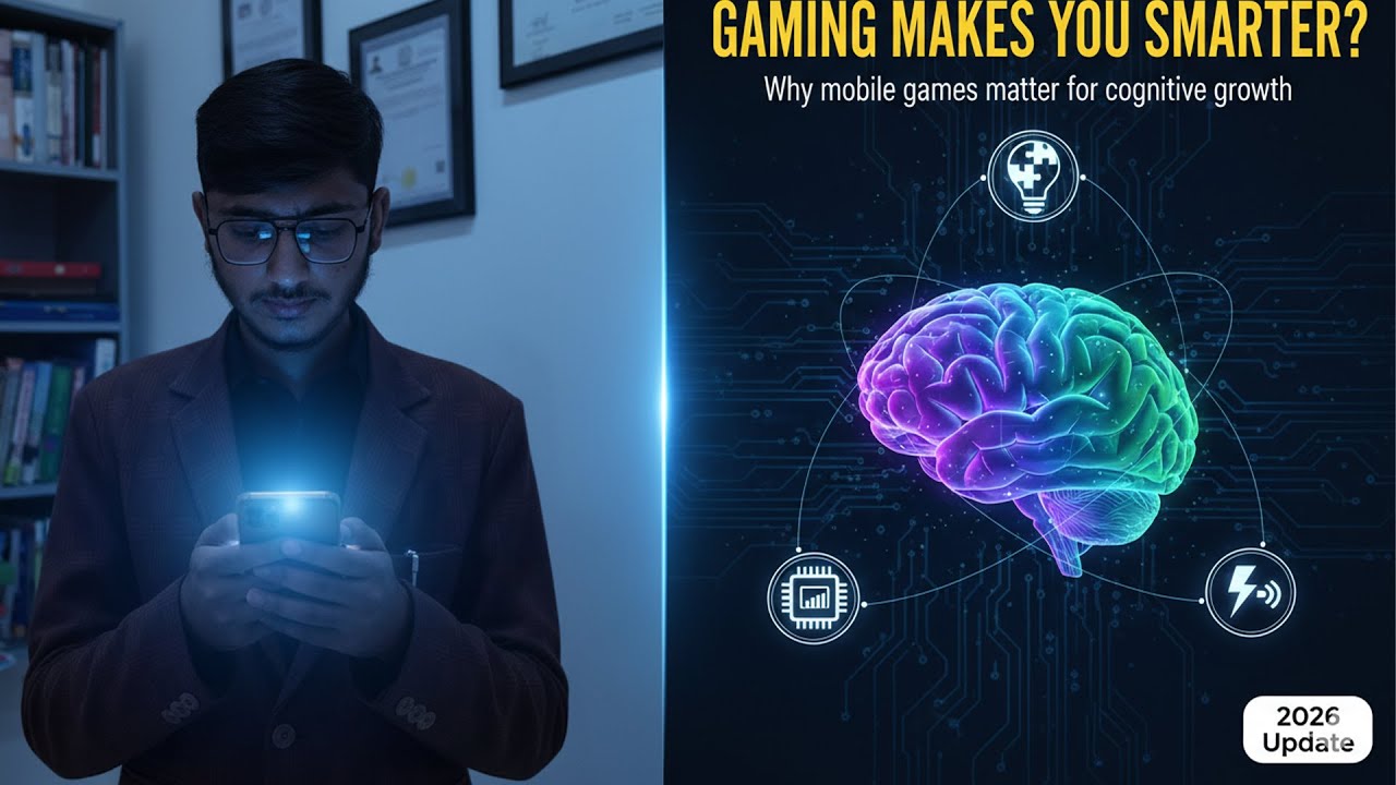 Leveling Up: Why Mobile Games Matter for Congitive Growth | Muhammad Shayan Khan
