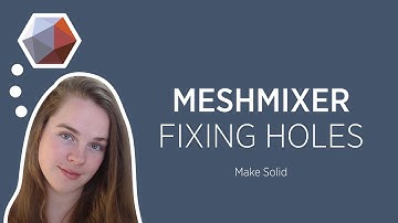 Meshmixer | How to fix holes in 3D models | ⚡ Quickie ⚡