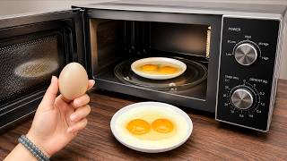 Stop Frying Eggs the Old Way! 4 Microwave Egg Hacks That Work Like Magic